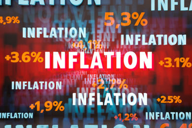 Abstract,Inflation,Concept,With,Different,Percentage,Numbers,And,The,Word