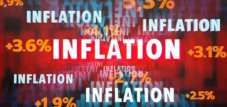 Abstract,Inflation,Concept,With,Different,Percentage,Numbers,And,The,Word