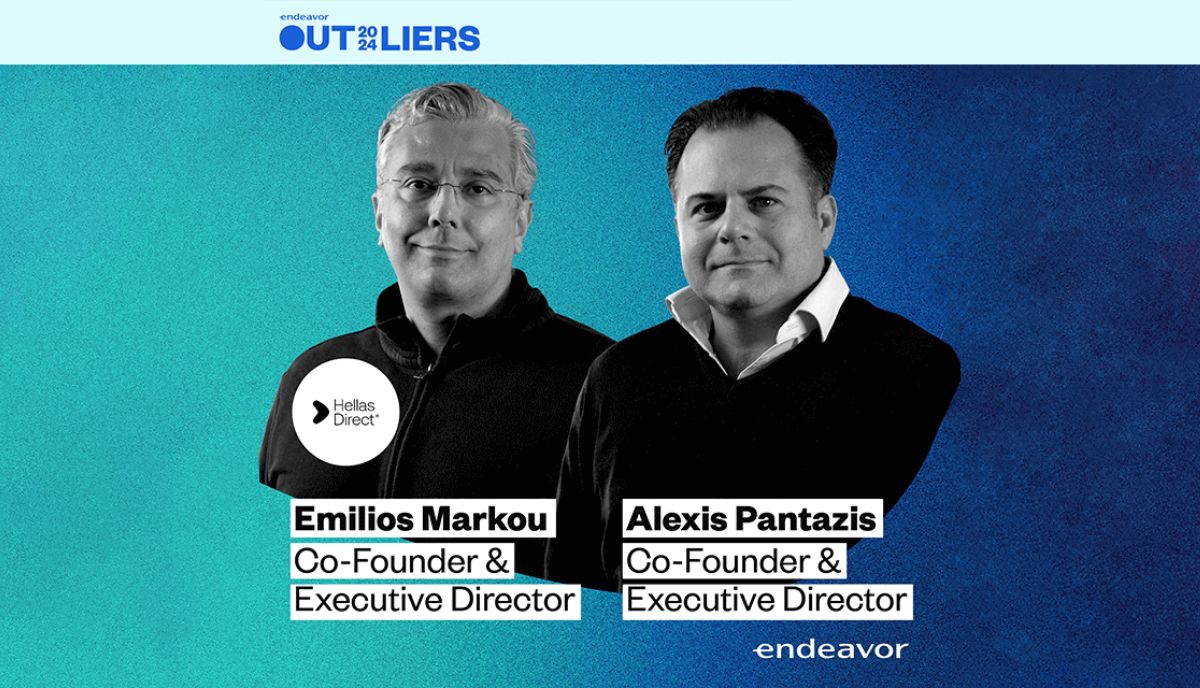 Οι ιδρυτές της Hellas Direct στους 2024 Endeavor Outliers