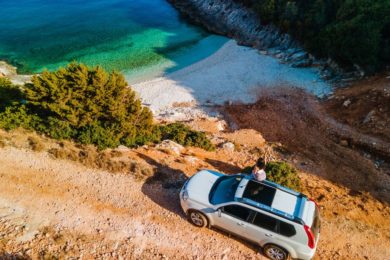 car-beach