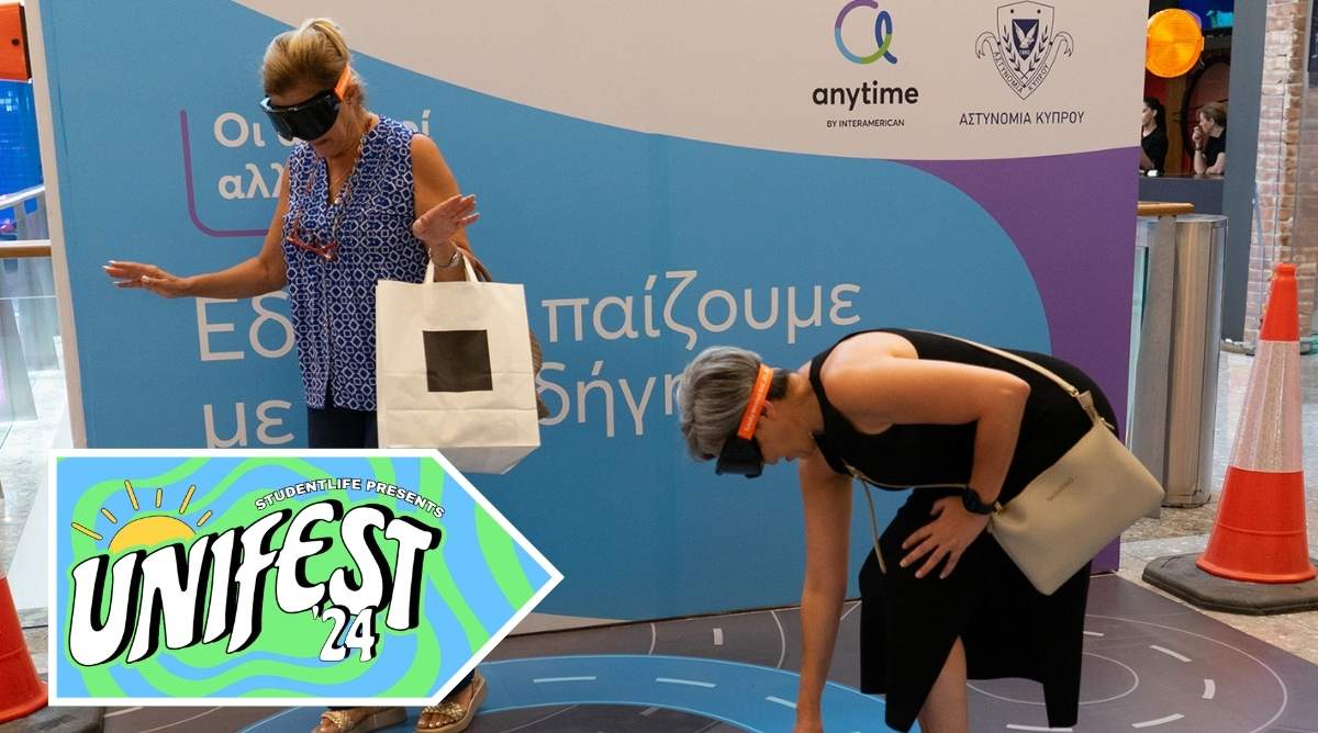 Η Anytime Cyprus συμμετείχε στο UniFEST με δράσεις για μια ασφαλέστερη οδική κουλτούρα