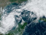 Satellite image shows Tropical Storm Milton building strength in the Gulf of Mexico